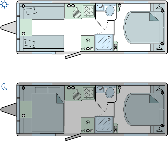 Bailey Phoenix GT75 640 internal layout