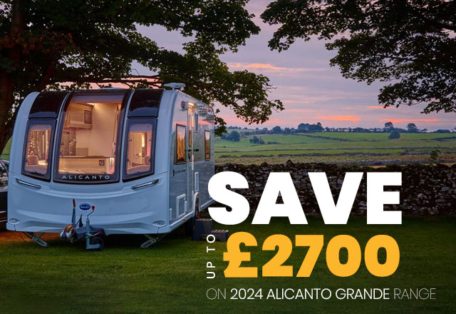 Save up to £2700 on 2024 Alicanto Grande Range